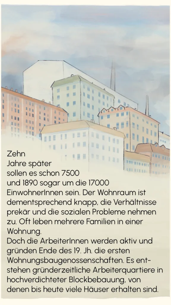 Close-up of overcrowded Westend apartment facades with small windows and crumbling plaster – "Bavaria's New Neighbors", Westend Stories by Lea Reusse