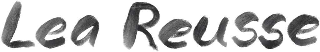 Lea Reusse – hand-lettered logo